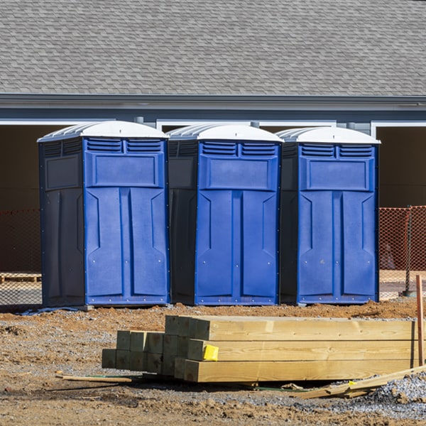 is there a specific order in which to place multiple porta potties in Parlin New Jersey